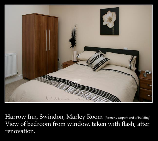 Harrow inn interior after