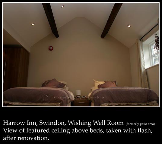 Harrow inn new bedroom interior after